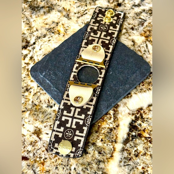 Authentic Upcycled Tory Burch Watchband - Picture 1 of 1